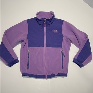 North Face Fleece Jacket Girls size S 7/8